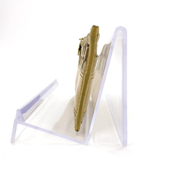 COACH Signature Mini Card Case Holder w/Key Ring - Picture 6 of 9